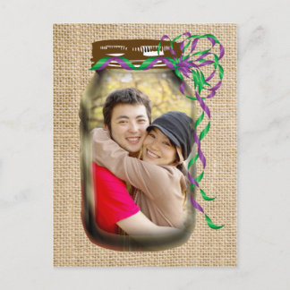 結婚30周年記念の誓いの更新 インビテーションポストカード