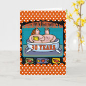 結婚30周年記念ギフト カード (黄色い花)