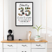 結婚35周年パール記念写真 ポスター