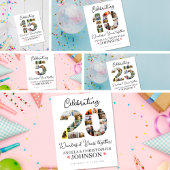 結婚35周年パール記念写真 ポスター