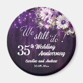 結婚35周年記念 ストリングライト マグネット (正面)