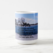 "結婚3"は(氏の)マグを取ります