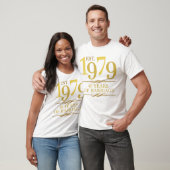 結婚40周年記念 1979年から Tシャツ (ユニセックス)