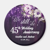 結婚45周年記念　ストリングライト マグネット (正面)
