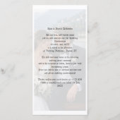 結婚5周年記念ペアフォト招待状 (裏面)