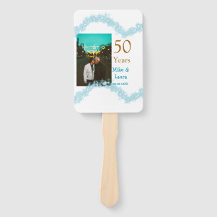 結婚50周年おめでとう カップル名+結婚日 ハンドファン