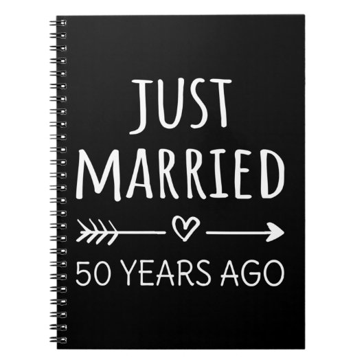結婚50周年おめでとう ノートブック (正面)