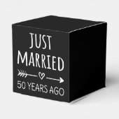 結婚50周年おめでとう フェイバーボックス (裏面サイド)