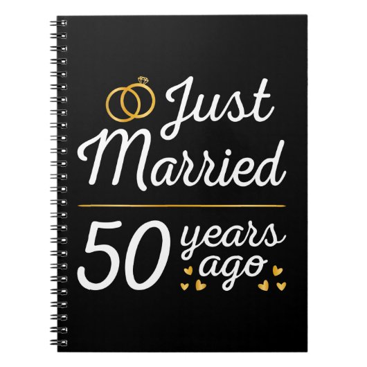 結婚50周年おめでとう II ノートブック (正面)