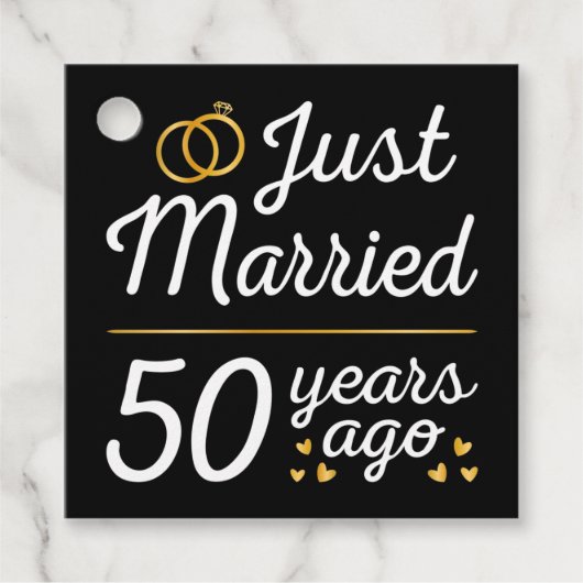 結婚50周年おめでとう II フェイバータグ (正面)