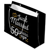 結婚50周年おめでとう II ラージペーパーバッグ (正面アングル)