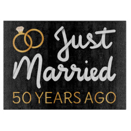 結婚50周年おめでとう IV カッティングボード
