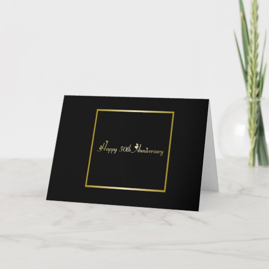結婚50周年お祝いカード カード (正面)