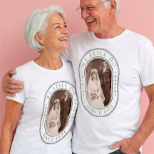 結婚50周年記念のオリジナルフォトTシャツ「We Still Do」