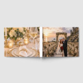 結婚50周年記念の夫婦の写真 ゲストブック (全面)