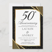 結婚50周年記念の招待状 招待状 (正面)