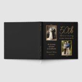 結婚50周年記念の誓いの更新フォト ゲストブック (全面)