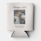 結婚50周年記念パーティーファバーカスタム写真 缶クーラー (正面)
