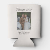 結婚50周年記念パーティーファバーカスタム写真 缶クーラー (裏面)
