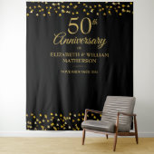 結婚50周年記念フォトブース背景 タペストリー (インサイチュ)