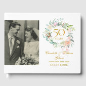 結婚50周年記念フォト ゲストブック (正面)