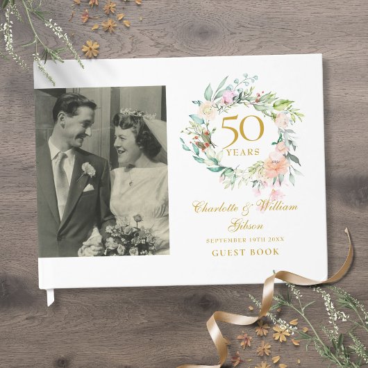 結婚50周年記念フォト ゲストブック