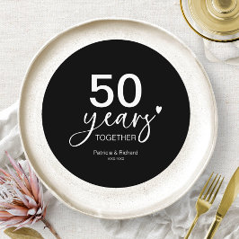 結婚50周年記念 シャージプレート用装飾プレート 招待状