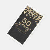 結婚50周年記念 ブラックとゴールド (コーナー)
