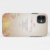 結婚50周年記念、主の祝福と守り Case-Mate iPhoneケース (裏面(横))