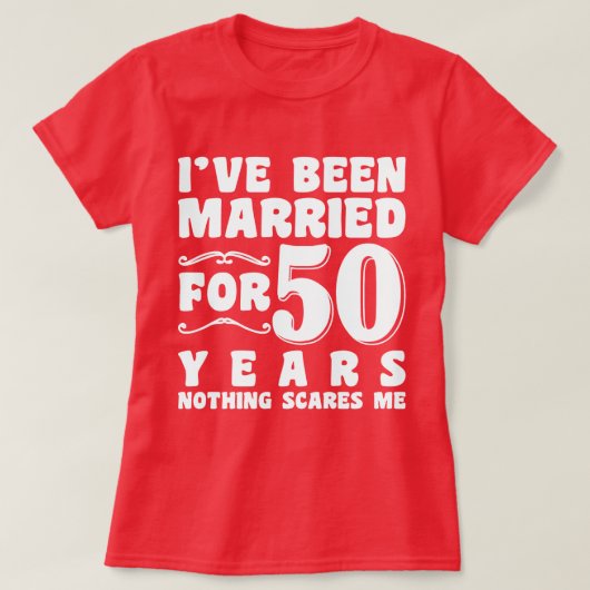 結婚50周年 誕生日プレゼント Tシャツ (デザイン正面)