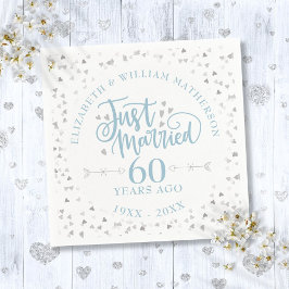結婚60周年記念 スタンダードカクテルナプキン