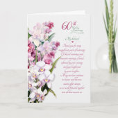 結婚60周年記念 センチメンタル・オーキッド カード (正面)