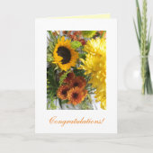 結婚「おめでとう！ カード (正面)