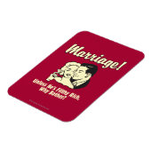 結婚：なぜ悩む マグネット (左側)