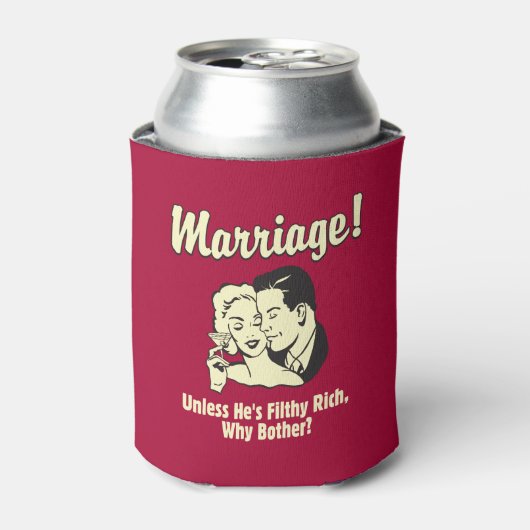 結婚：なぜ悩む 缶クーラー (缶正面)