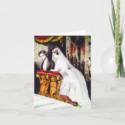 「結婚」の札 カード (正面)