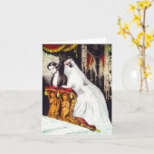 「結婚」の札 カード (黄色い花)