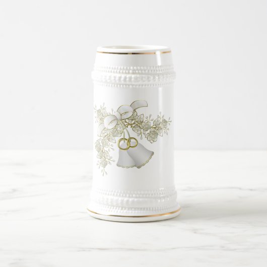 結婚/アニバーサリーギフトマグ ビールジョッキ (中央)