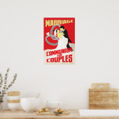 結婚：カップルのための共産主義 ポスター (キッチン)