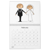 結婚 カレンダー (2月 2027)