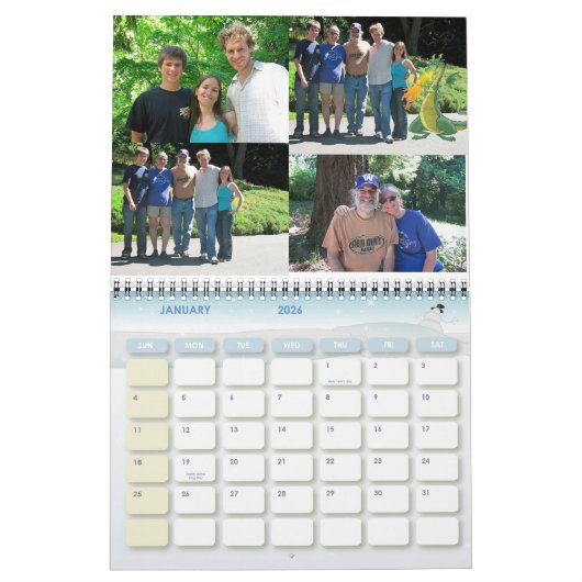 結婚 カレンダー (1月 2026)