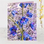 結婚 カード (黄色い花)