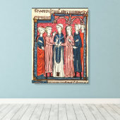 結婚，グレーティエンの命令から キャンバスプリント (インサイチュ (ウッドフロア))