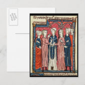 結婚，グレーティエンの命令から ポストカード (正面/裏面)