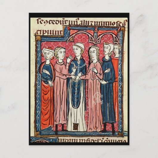 結婚，グレーティエンの命令から ポストカード (正面)