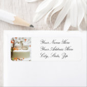 結婚/シャワー差出人住所ラベル ラベル (インサイチュ)