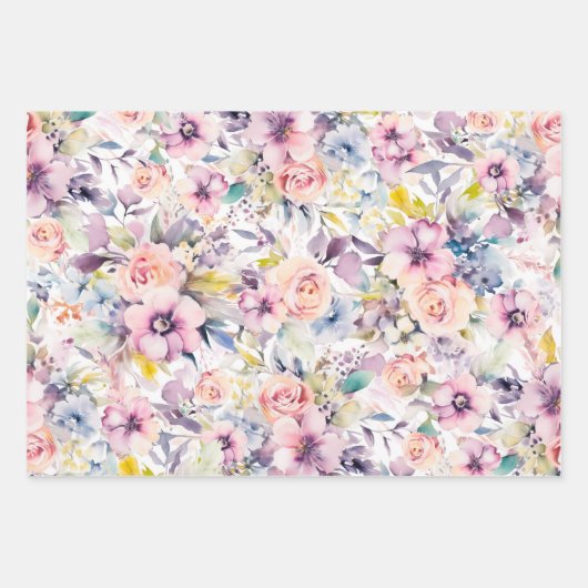 結婚/シャワー ギフト包装 ラッピングペーパーシート (正面)