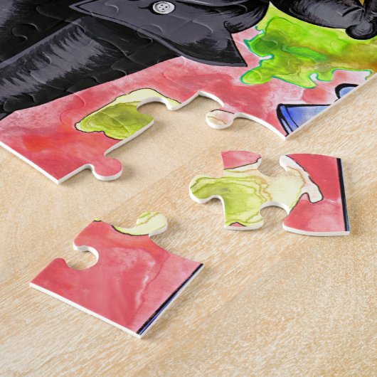 結婚 ジグソーパズル (側面)