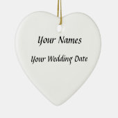 結婚 セラミックオーナメント (右)