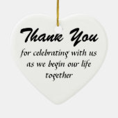 結婚 セラミックオーナメント (裏面)